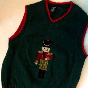 🎄Cute Boys Christmas Sweater Vest Size 6